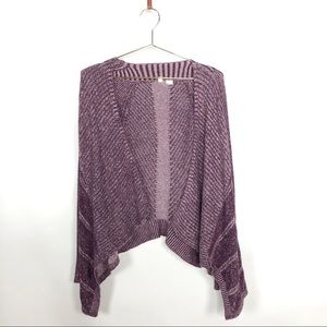 Moth Anthropologie Draper Pointelle Open cardigan